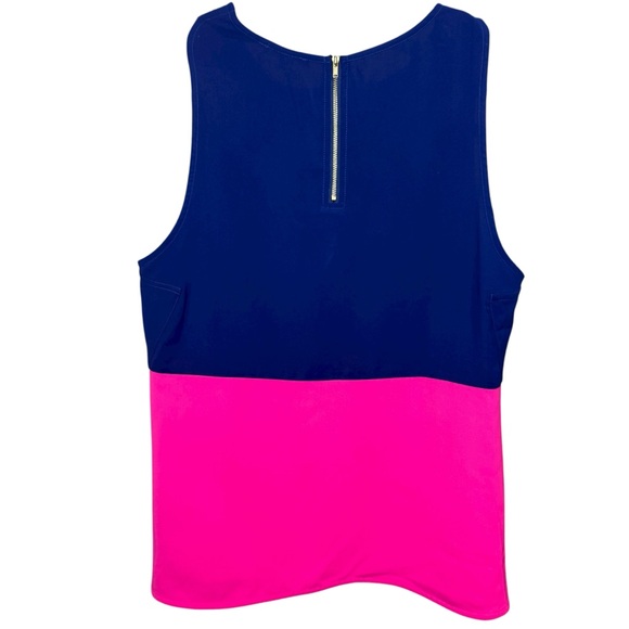 41Hawthorne Colorblock Sleeveless Top - Blue and Pink Size XL - Picture 6 of 6